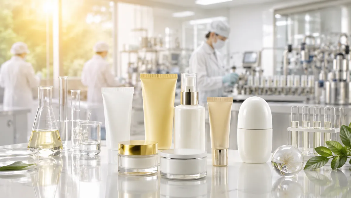 Korean sunscreen products representing SPF OEM manufacturing in Korea