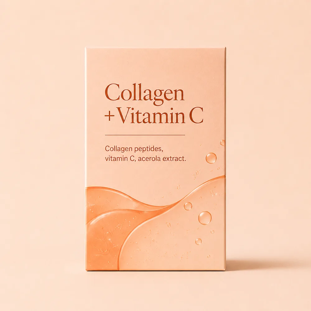 Collagen + Vitamin C Formula, Korean OEM/ODM manufacturing