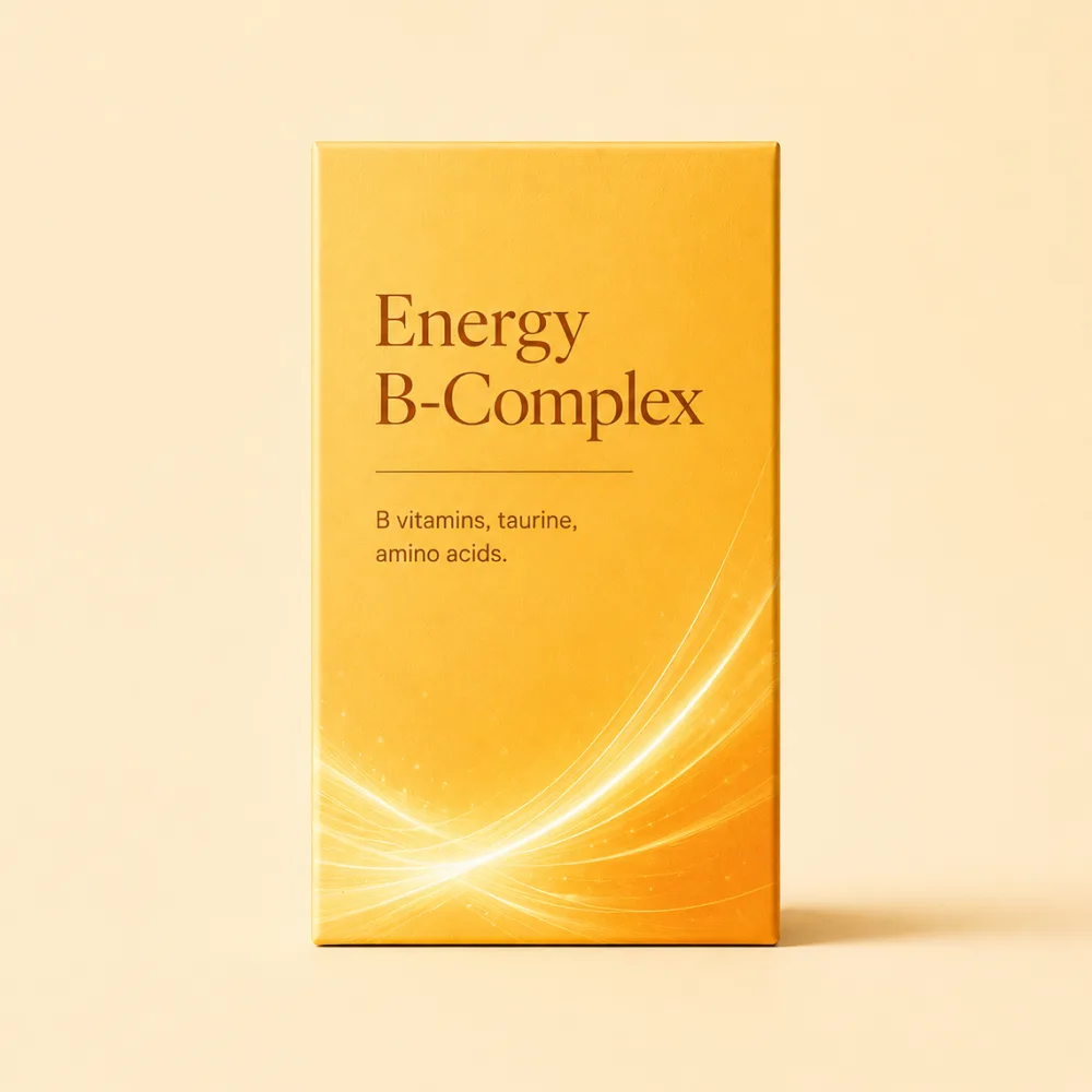 Energy B-Complex Formula, Korean OEM/ODM manufacturing