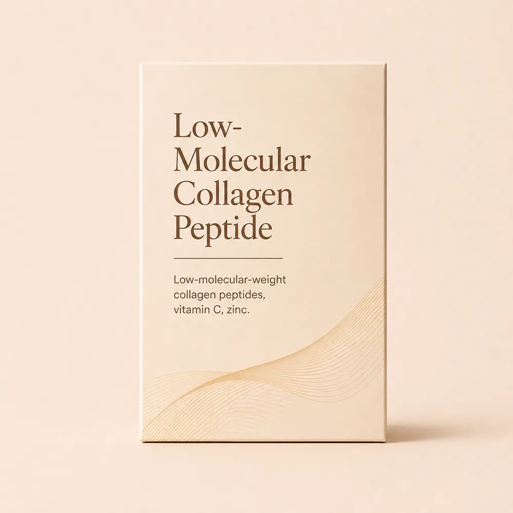 Low-Molecular Collagen Peptide Formula, Korean OEM/ODM manufacturing